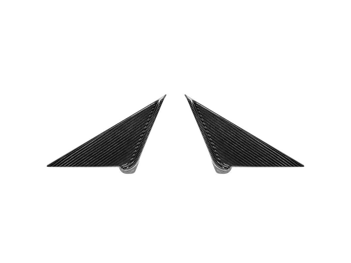 AutoTecknic Dry Carbon Side Mirror Wind Deflector Set - BMW G90/ G99 M5-Exterior Trim-Silicon Valley Bimmer