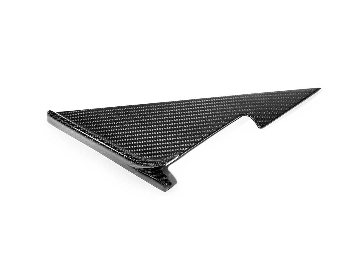 AutoTecknic Dry Carbon Side Mirror Wind Deflector Set - G87 M2-Exterior-Silicon Valley Bimmer