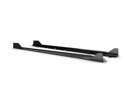 AutoTecknic Dry Carbon Side Skirt Extension Set - G87 M2-Exterior-Silicon Valley Bimmer