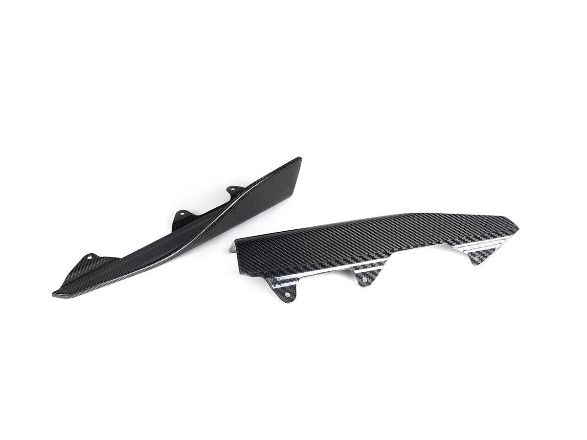 AutoTecknic Dry Carbon Side Skirt Winglet Set - F87 M2-Exterior-Silicon Valley Bimmer
