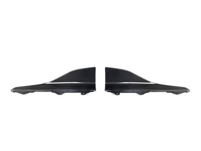 AutoTecknic Dry Carbon Side Skirt Winglet Set - F87 M2-Exterior-Silicon Valley Bimmer