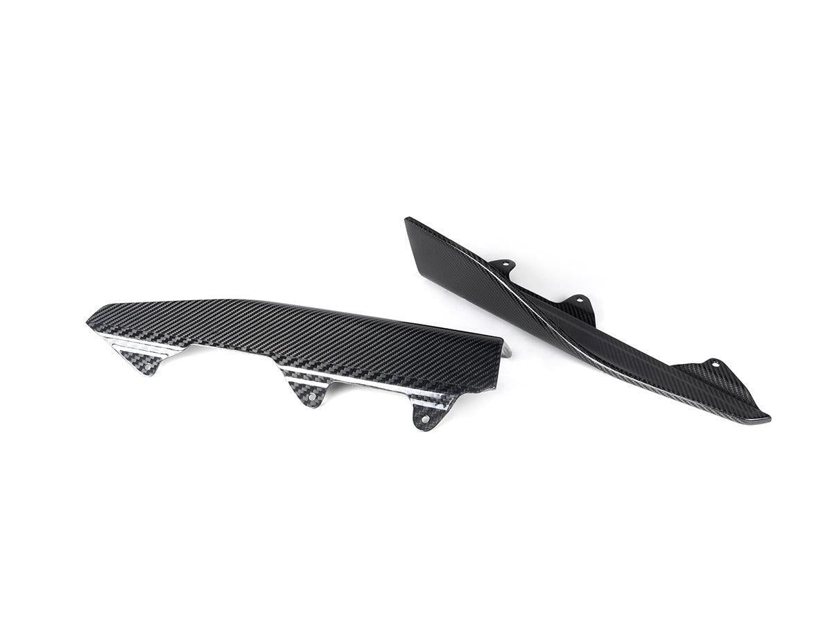 AutoTecknic Dry Carbon Side Skirt Winglet Set - F87 M2-Exterior-Silicon Valley Bimmer