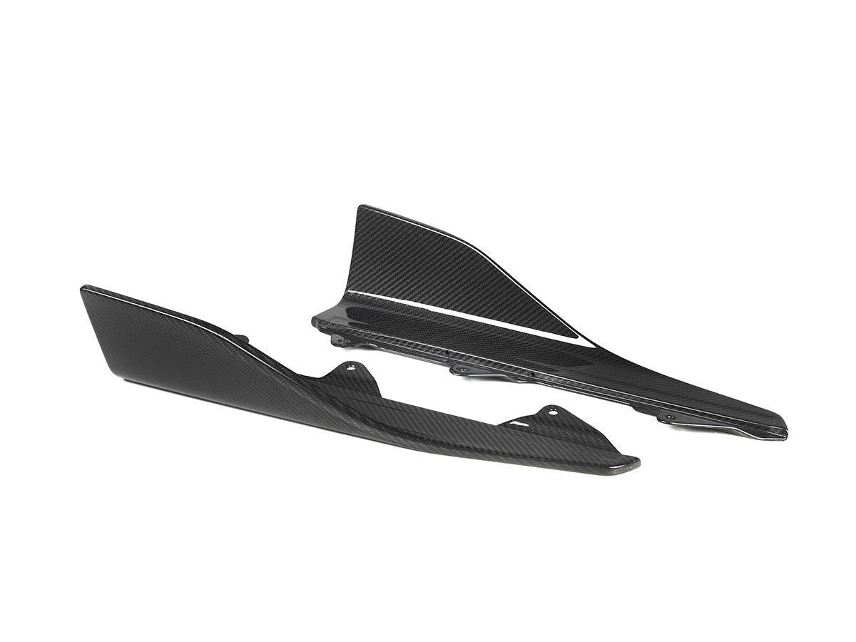 AutoTecknic Dry Carbon Side Skirt Winglet Set - F87 M2-Exterior-Silicon Valley Bimmer