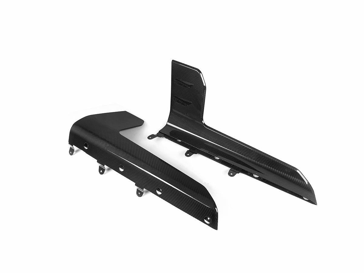 AutoTecknic Dry Carbon Side Skirt Winglet Set - G87 M2-Exterior-Silicon Valley Bimmer