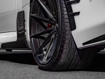 AutoTecknic Dry Carbon Side Skirt Winglet Set - G87 M2-Exterior-Silicon Valley Bimmer