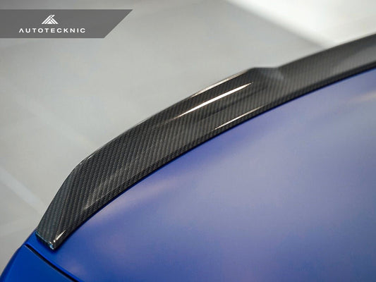 AutoTecknic Dry Carbon V1 Elevated Trunk Spoiler - G80 M3 / G20 3-Series-Exterior-Silicon Valley Bimmer