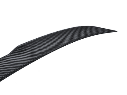 AutoTecknic Dry Carbon V1 Elevated Trunk Spoiler - G80 M3 / G20 3-Series-Exterior-Silicon Valley Bimmer
