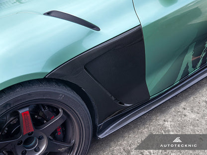 AutoTecknic Dry Carbon V1 Fender Set - A90 Supra 2020-Up-Exterior-Silicon Valley Bimmer