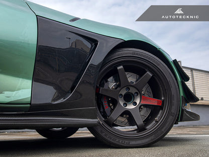 AutoTecknic Dry Carbon V1 Fender Set - A90 Supra 2020-Up-Exterior-Silicon Valley Bimmer