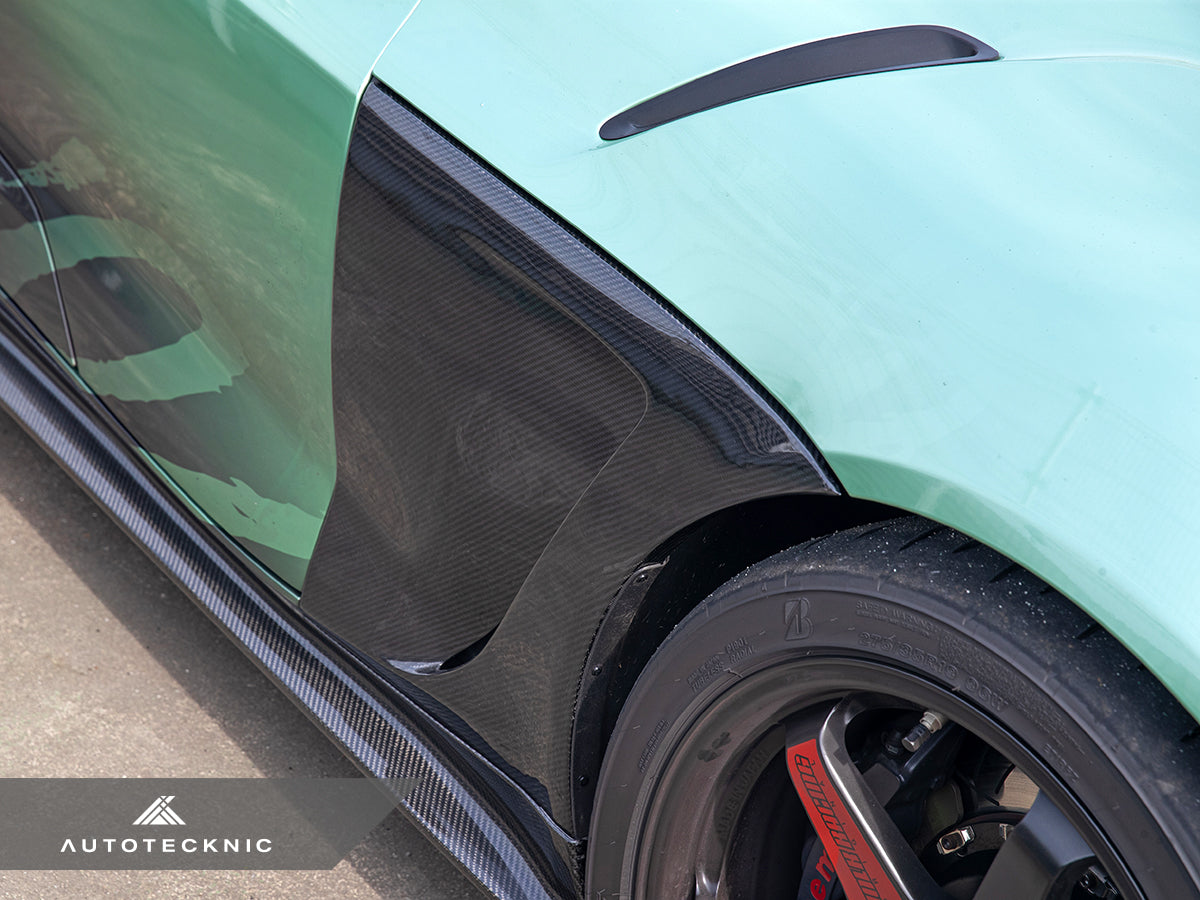 AutoTecknic Dry Carbon V1 Fender Set - A90 Supra 2020-Up-Exterior-Silicon Valley Bimmer