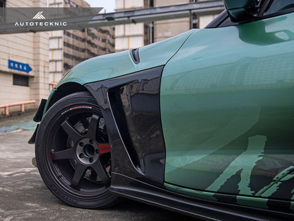 AutoTecknic Dry Carbon V1 Fender Set - A90 Supra 2020-Up-Exterior-Silicon Valley Bimmer