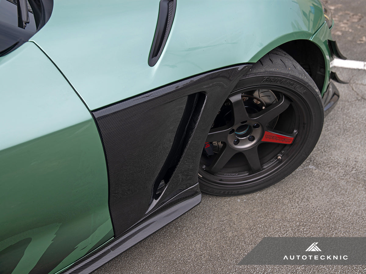 AutoTecknic Dry Carbon V1 Fender Set - A90 Supra 2020-Up-Exterior-Silicon Valley Bimmer