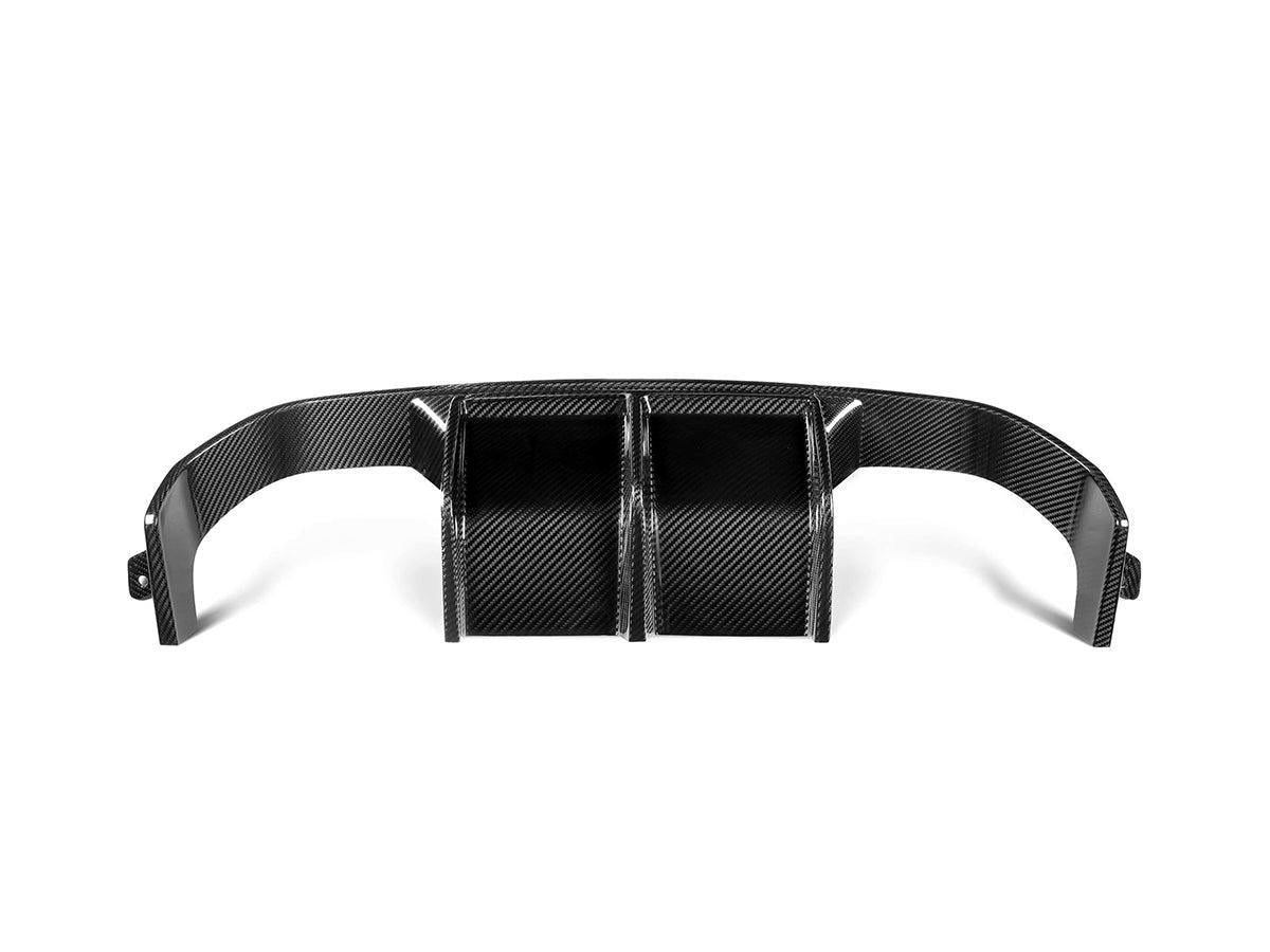 AutoTecknic Dry Carbon Versus Rear Diffuser Set - F80 M3 | F82/ F83 M4-Exterior-Silicon Valley Bimmer