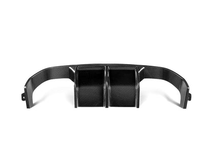 AutoTecknic Dry Carbon Versus Rear Diffuser Set - F80 M3 | F82/ F83 M4-Exterior-Silicon Valley Bimmer