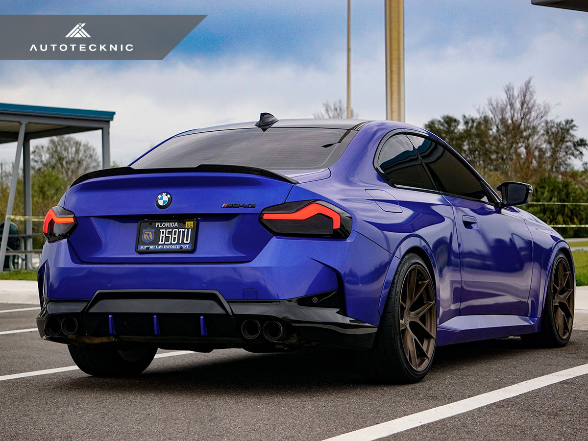 AutoTecknic Dry Carbon Versus Trunk Spoiler - G87 M2-Exterior-Silicon Valley Bimmer