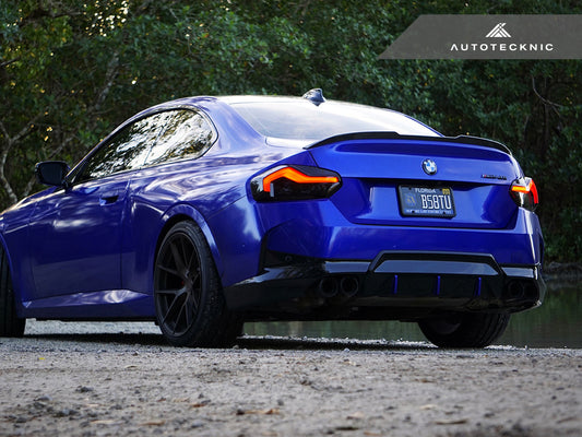 AutoTecknic Dry Carbon Versus Trunk Spoiler - G87 M2-Exterior-Silicon Valley Bimmer