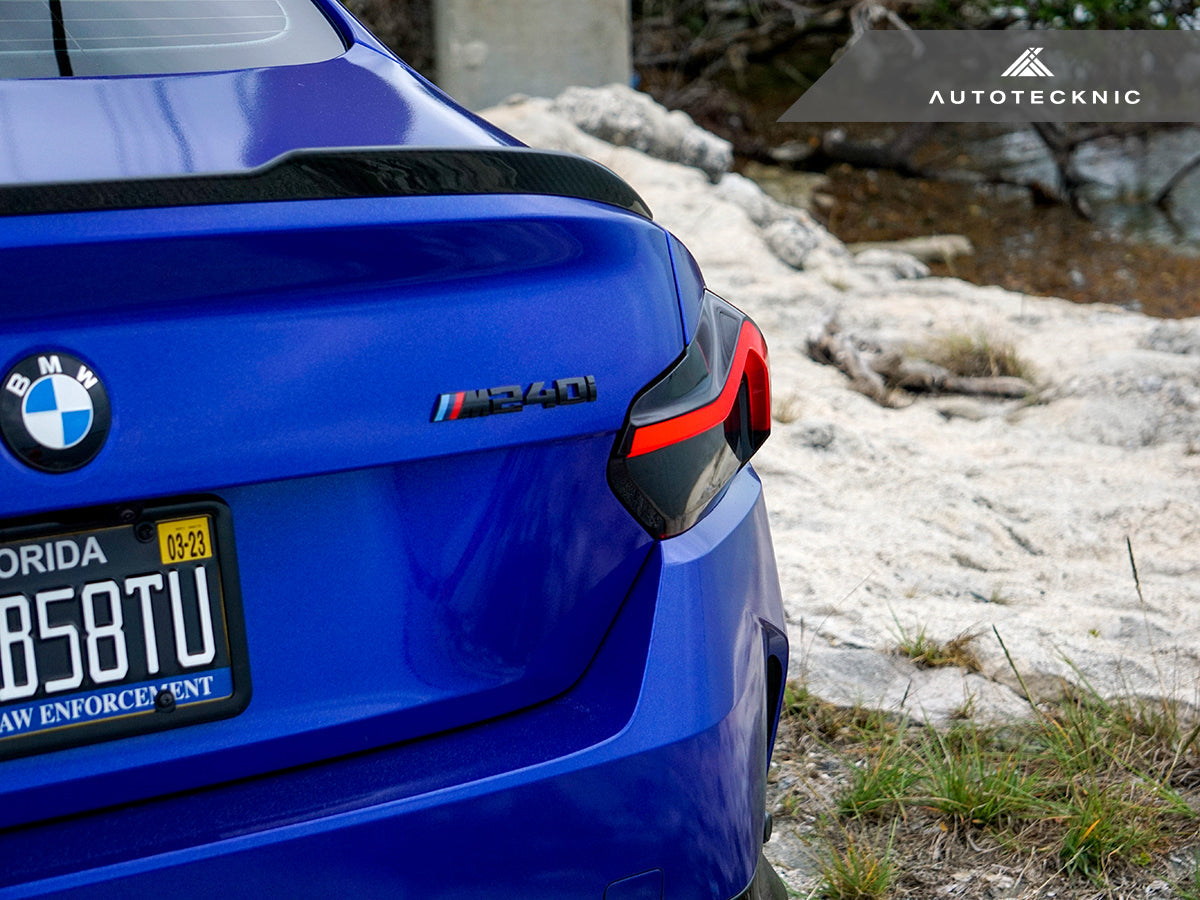 AutoTecknic Dry Carbon Versus Trunk Spoiler - G87 M2-Exterior-Silicon Valley Bimmer