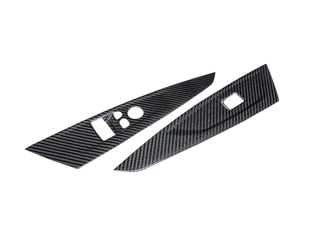 AutoTecknic Dry Carbon Window Switch Panel Trim Set - G22 4-Series-Interior-Silicon Valley Bimmer
