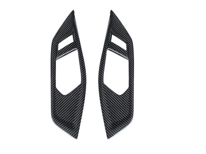 AutoTecknic Dry Carbon Window Switch Panel Trim Set - G22 4-Series-Interior-Silicon Valley Bimmer