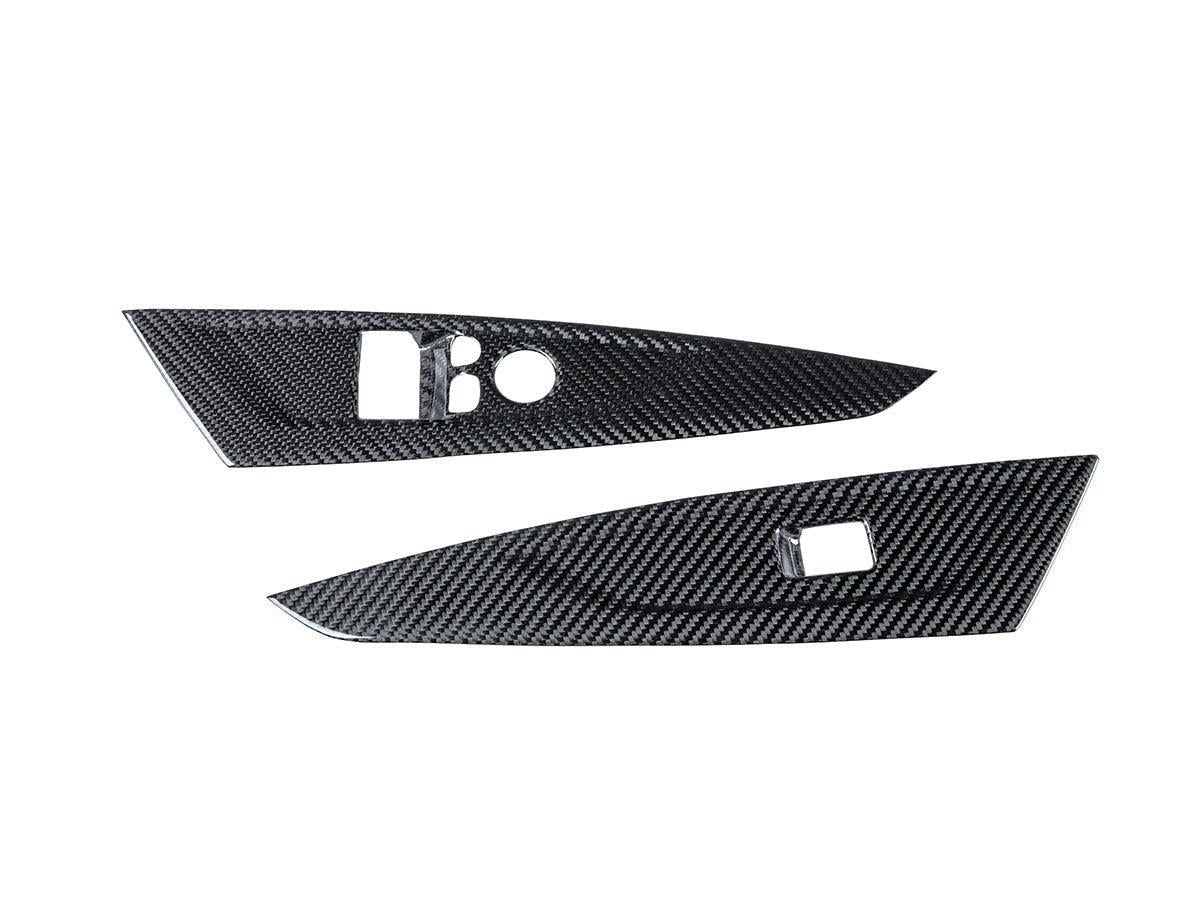 AutoTecknic Dry Carbon Window Switch Panel Trim Set - G82 M4