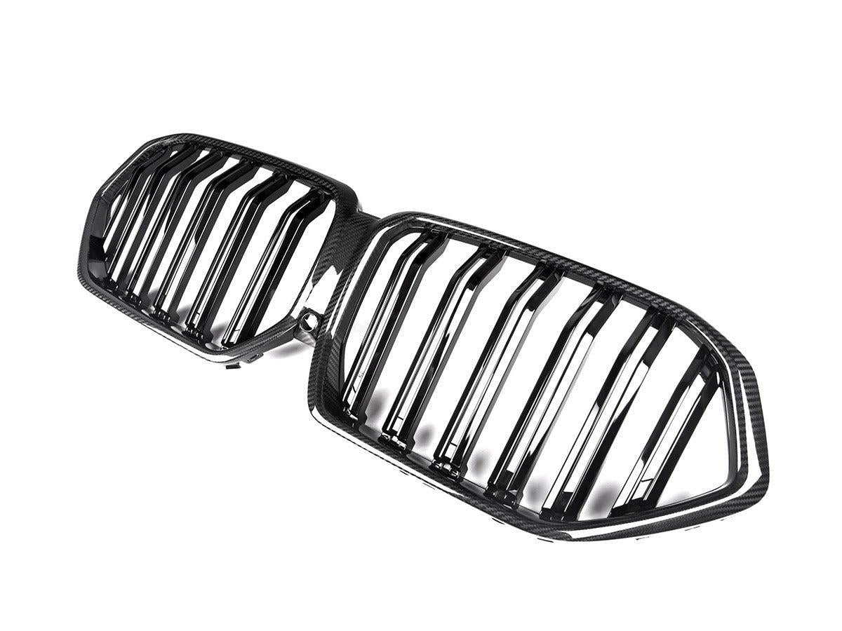 AutoTecknic Dual-Slat Carbon Fiber Front Grille - G06 X6 LCI-Exterior-Silicon Valley Bimmer
