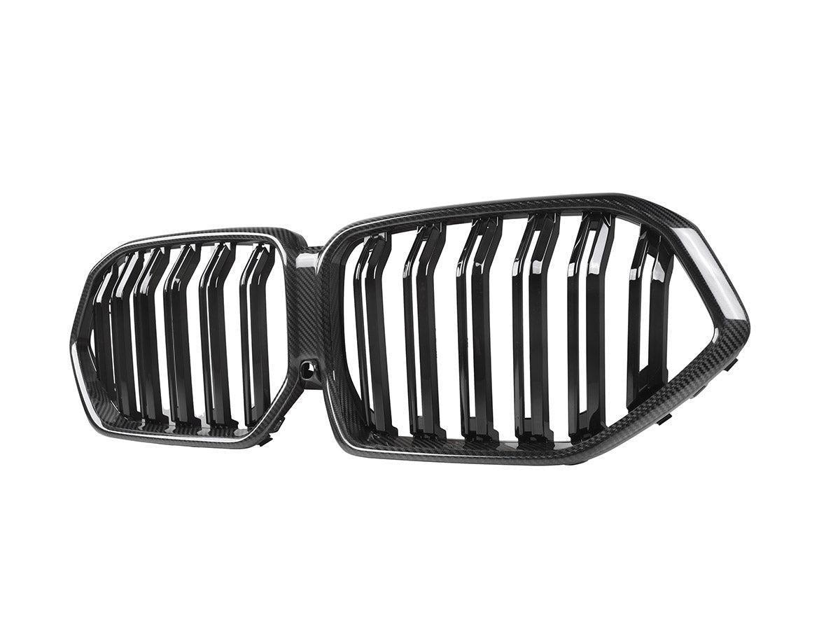 AutoTecknic Dual-Slat Carbon Fiber Front Grille - G06 X6 LCI-Exterior-Silicon Valley Bimmer