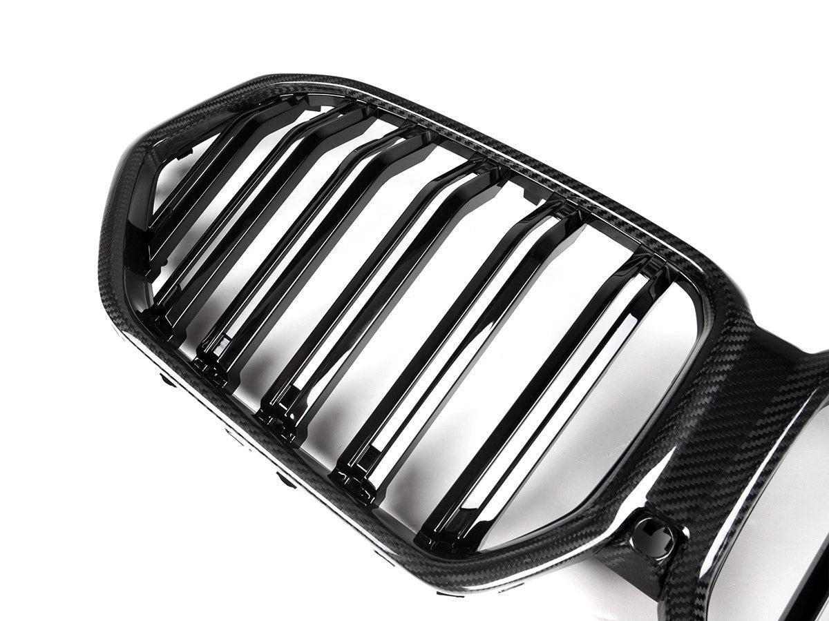 AutoTecknic Dual-Slat Carbon Fiber Front Grille - G06 X6 LCI-Exterior-Silicon Valley Bimmer