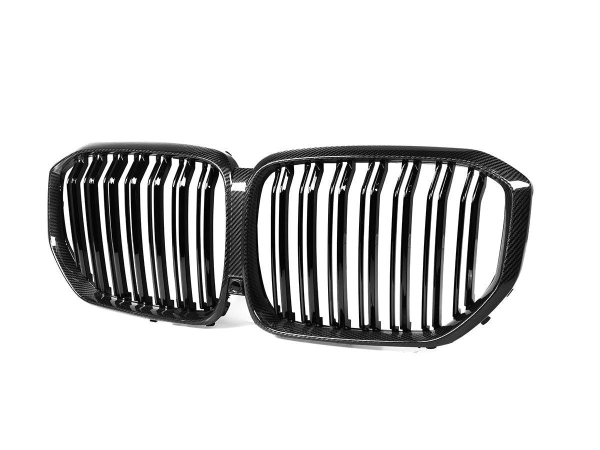 AutoTecknic Dual-Slat Dry Carbon Front Grille - G05 X5 Pre-LCI-Exterior-Silicon Valley Bimmer
