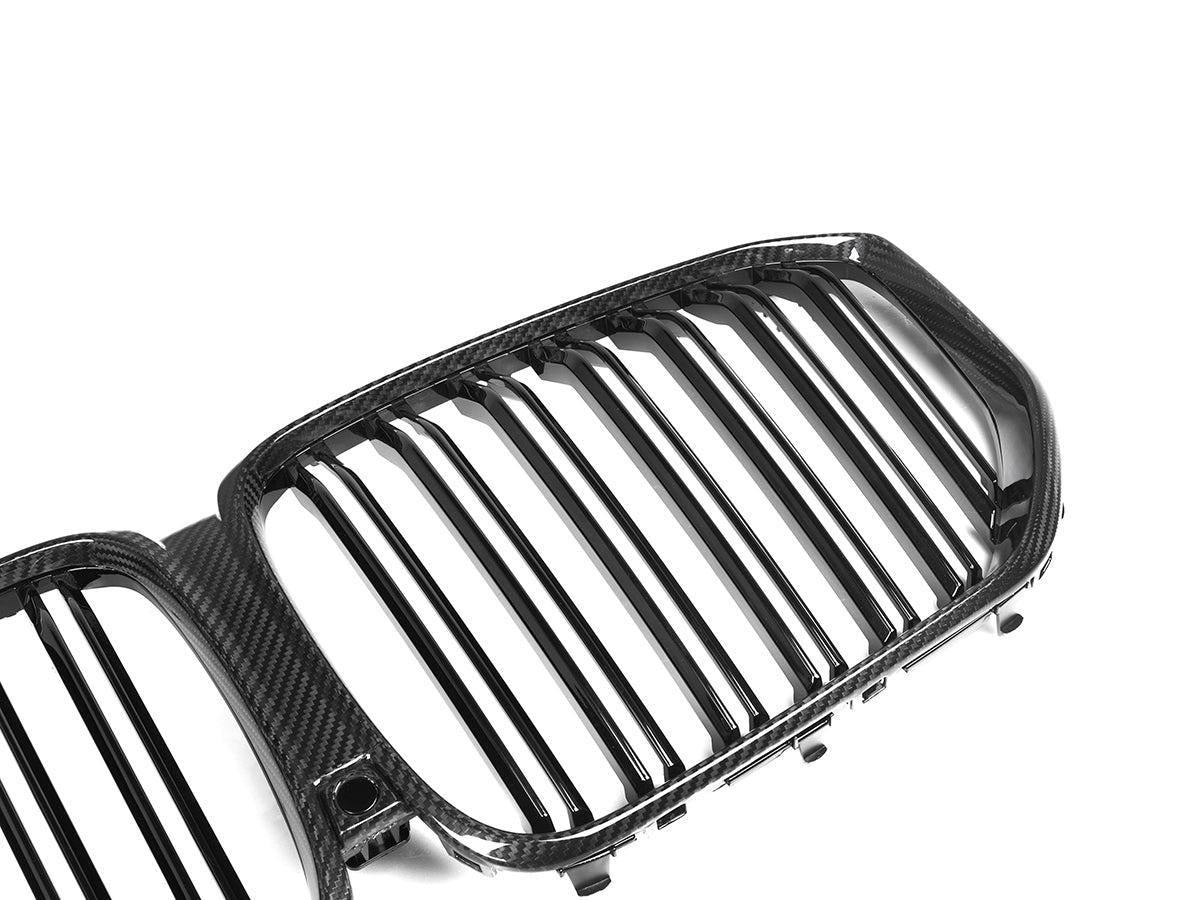 AutoTecknic Dual-Slat Dry Carbon Front Grille - G05 X5 Pre-LCI-Exterior-Silicon Valley Bimmer