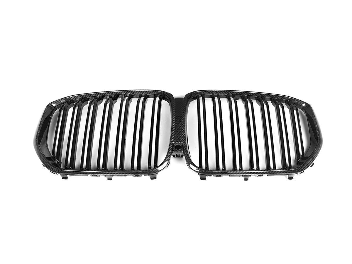 AutoTecknic Dual-Slat Dry Carbon Front Grille - G05 X5 Pre-LCI-Exterior-Silicon Valley Bimmer