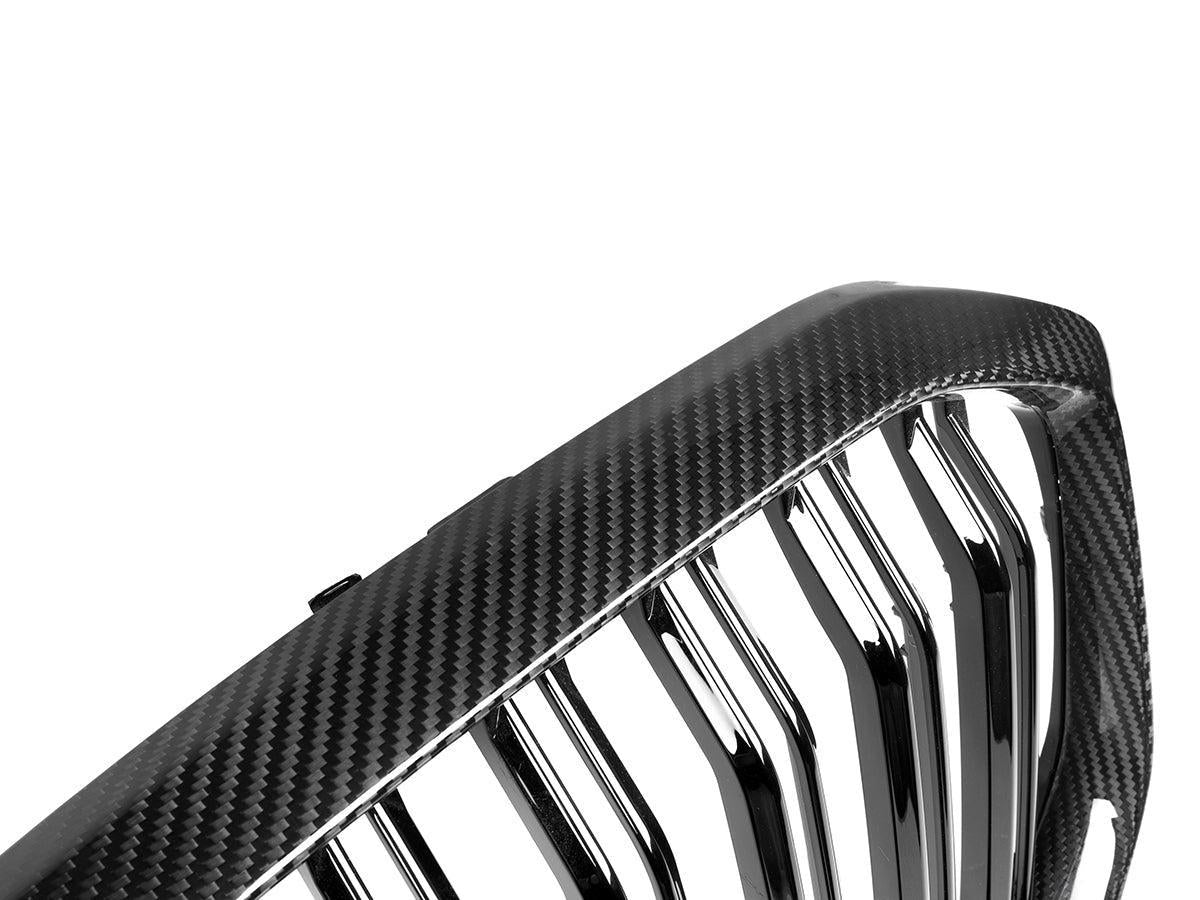 AutoTecknic Dual-Slat Dry Carbon Front Grille - G05 X5 Pre-LCI-Exterior-Silicon Valley Bimmer
