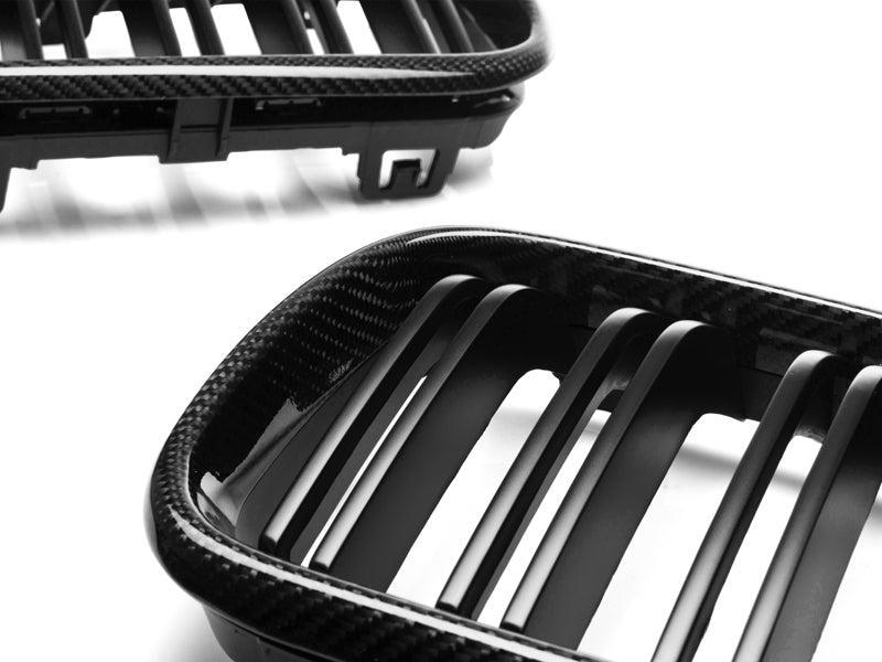 AutoTecknic Dual-Slats Carbon Fiber Front Grille Set - F87 M2 | F22 2-Series-Exterior-Silicon Valley Bimmer