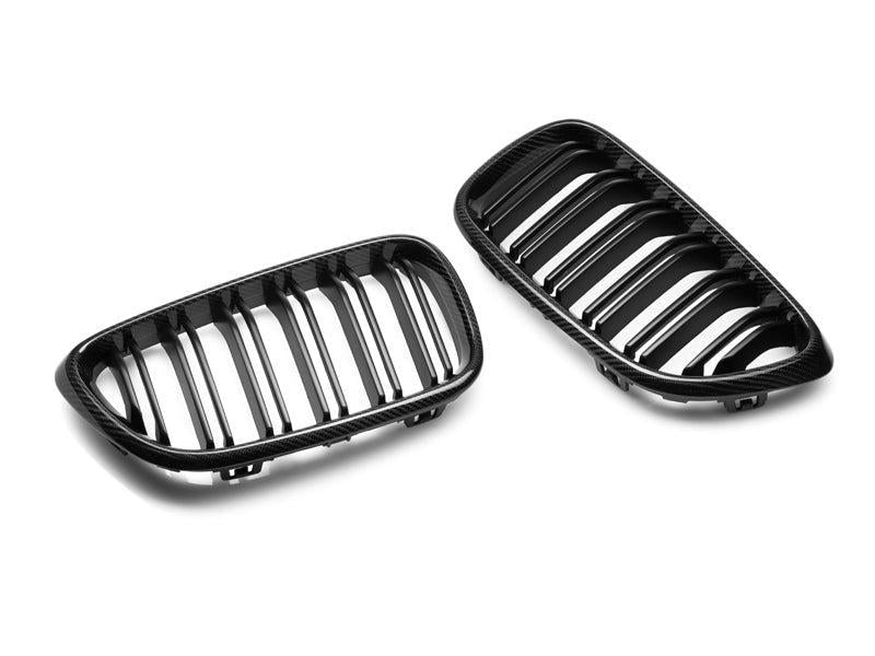 AutoTecknic Dual-Slats Carbon Fiber Front Grille Set - F87 M2 | F22 2-Series-Exterior-Silicon Valley Bimmer