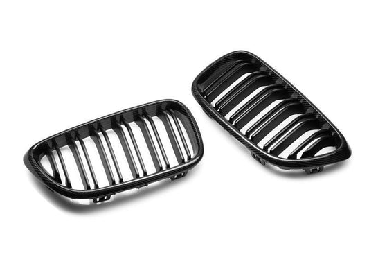 AutoTecknic Dual-Slats Carbon Fiber Front Grille Set - F87 M2 | F22 2-Series-Exterior-Silicon Valley Bimmer