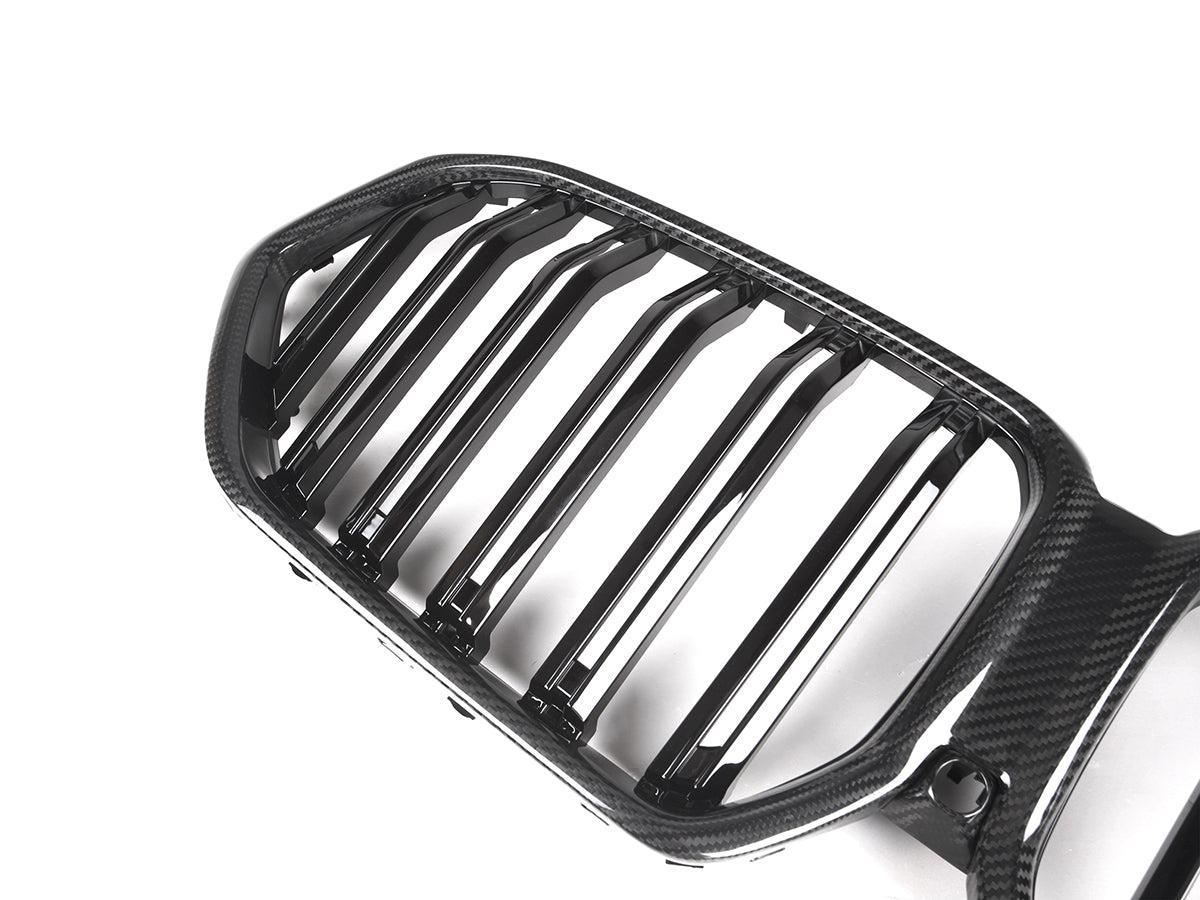 AutoTecknic Dual-Slats Dry Carbon Front Grille - G06 X6 Pre-LCI-Exterior-Silicon Valley Bimmer