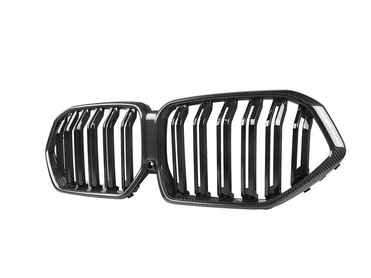AutoTecknic Dual-Slats Dry Carbon Front Grille - G06 X6 Pre-LCI-Exterior-Silicon Valley Bimmer