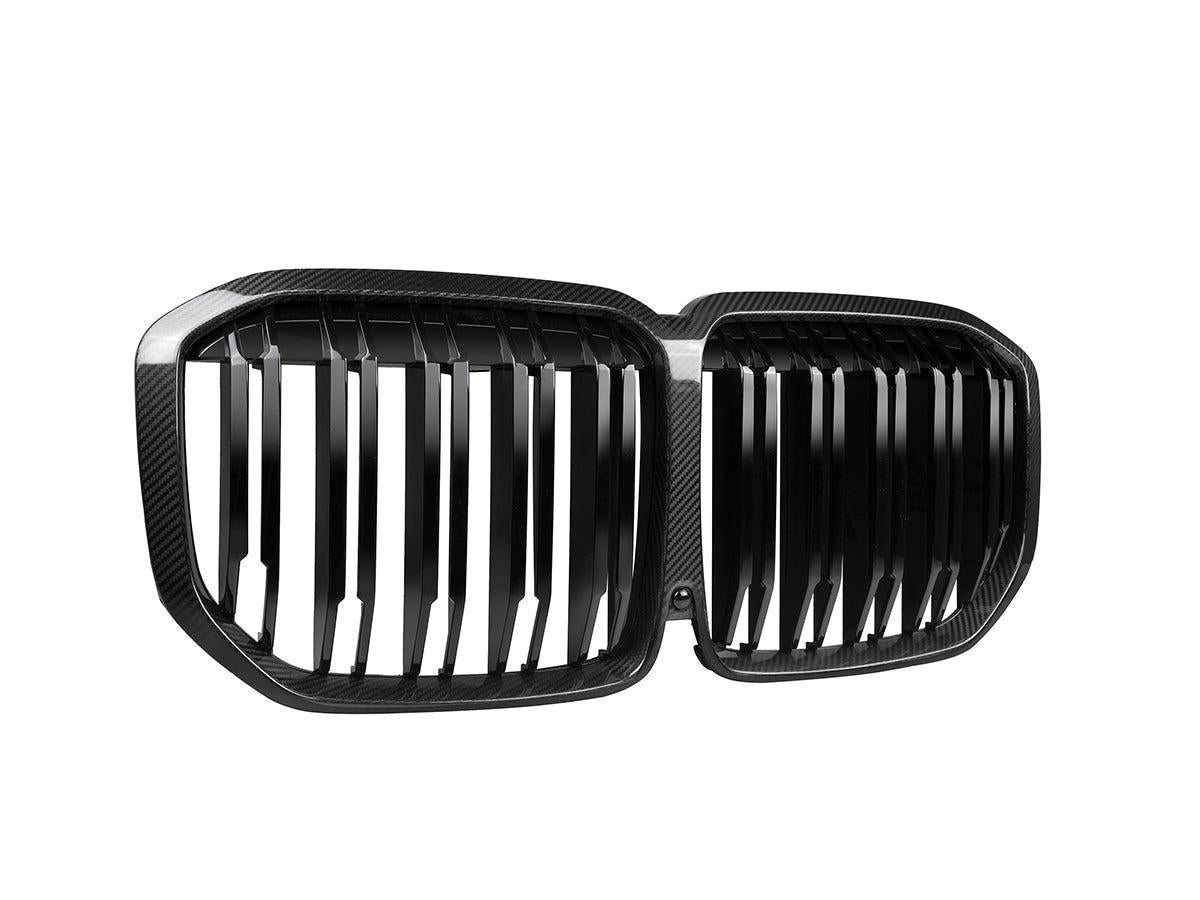 AutoTecknic Dual-Slats Dry Carbon Front Grille - G07 X7 Pre-LCI-Exterior-Silicon Valley Bimmer