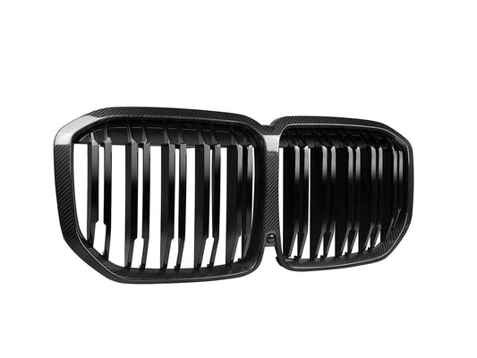 AutoTecknic Dual-Slats Dry Carbon Front Grille - G07 X7 Pre-LCI-Exterior-Silicon Valley Bimmer