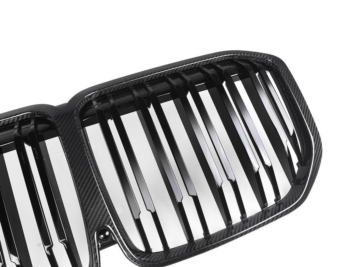 AutoTecknic Dual-Slats Dry Carbon Front Grille - G07 X7 Pre-LCI-Exterior-Silicon Valley Bimmer