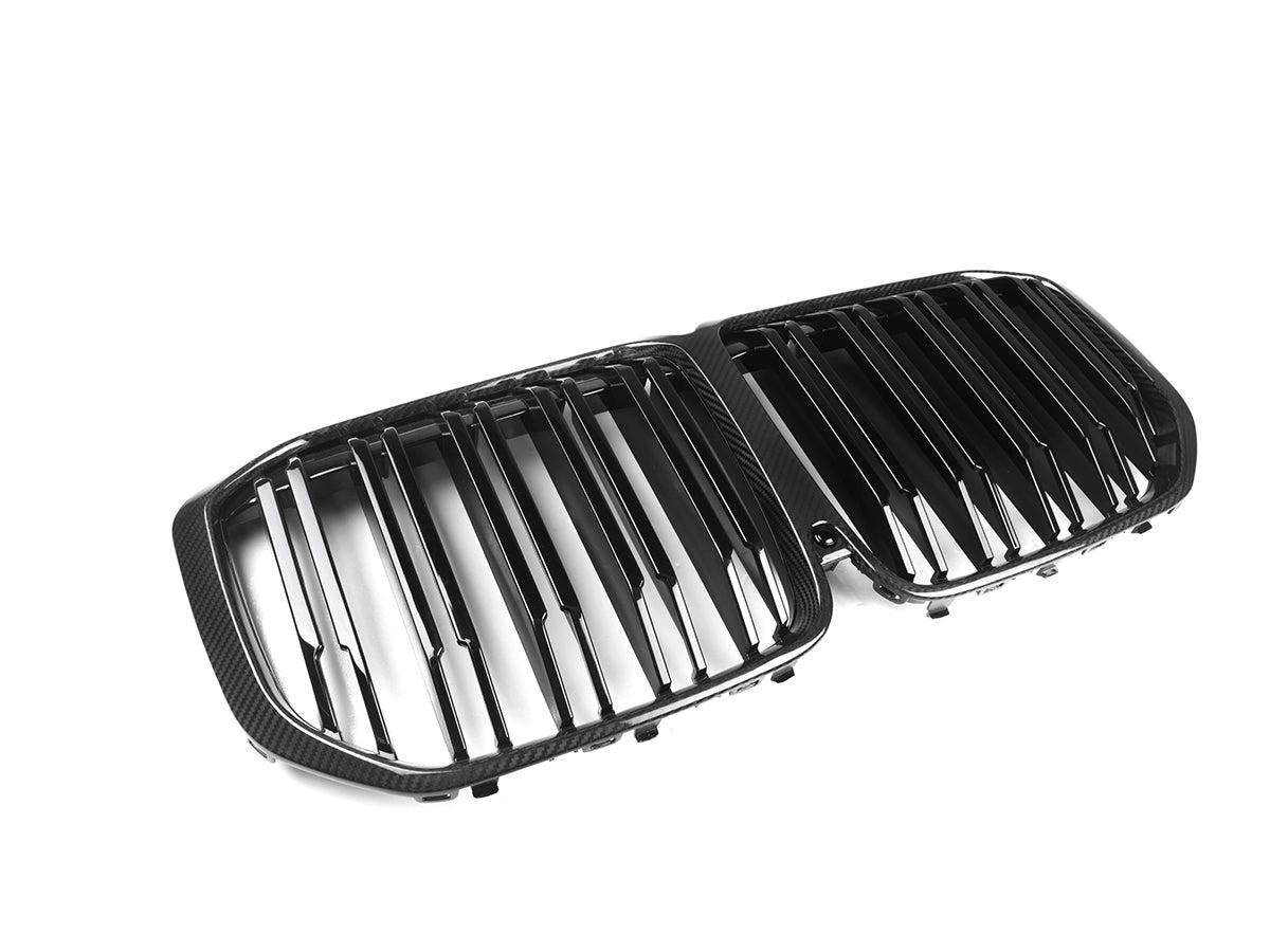 AutoTecknic Dual-Slats Dry Carbon Front Grille - G07 X7 Pre-LCI-Exterior-Silicon Valley Bimmer