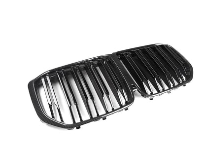 AutoTecknic Dual-Slats Dry Carbon Front Grille - G07 X7 Pre-LCI-Exterior-Silicon Valley Bimmer