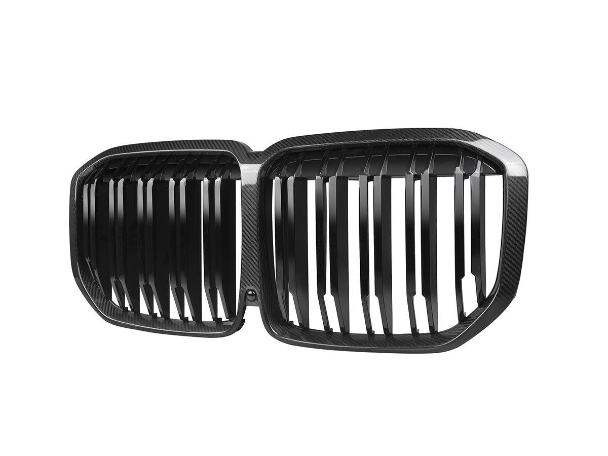 AutoTecknic Dual-Slats Dry Carbon Front Grille - G07 X7 Pre-LCI-Exterior-Silicon Valley Bimmer