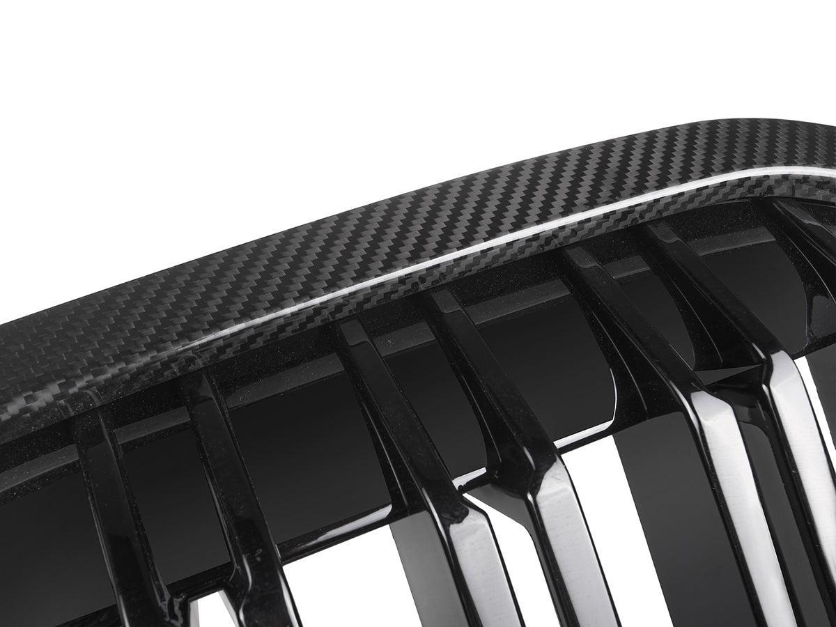 AutoTecknic Dual-Slats Dry Carbon Front Grille - G07 X7 Pre-LCI-Exterior-Silicon Valley Bimmer