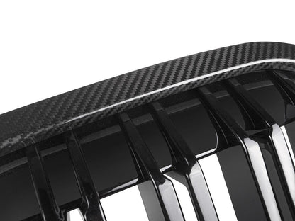 AutoTecknic Dual-Slats Dry Carbon Front Grille - G07 X7 Pre-LCI-Exterior-Silicon Valley Bimmer