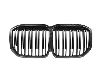 AutoTecknic Dual-Slats Dry Carbon Front Grille - G07 X7 Pre-LCI-Exterior-Silicon Valley Bimmer