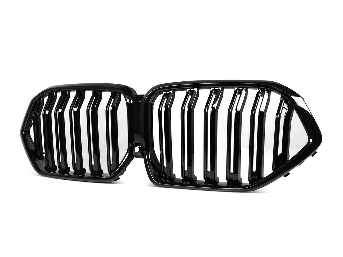 AutoTecknic Dual-Slats Gloss Black Front Grille - G06 X6 LCI-Exterior-Silicon Valley Bimmer