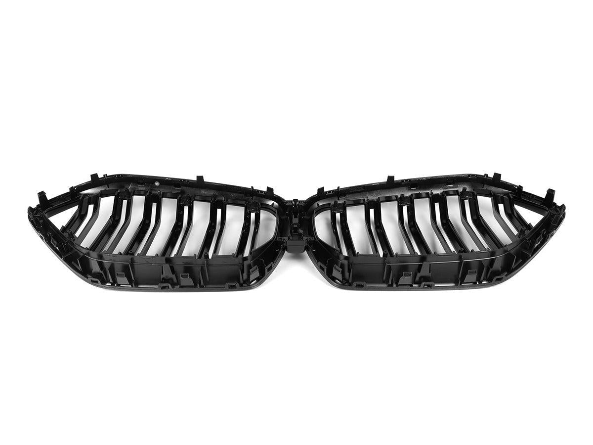 AutoTecknic Dual-Slats Gloss Black Front Grille - G06 X6 LCI-Exterior-Silicon Valley Bimmer