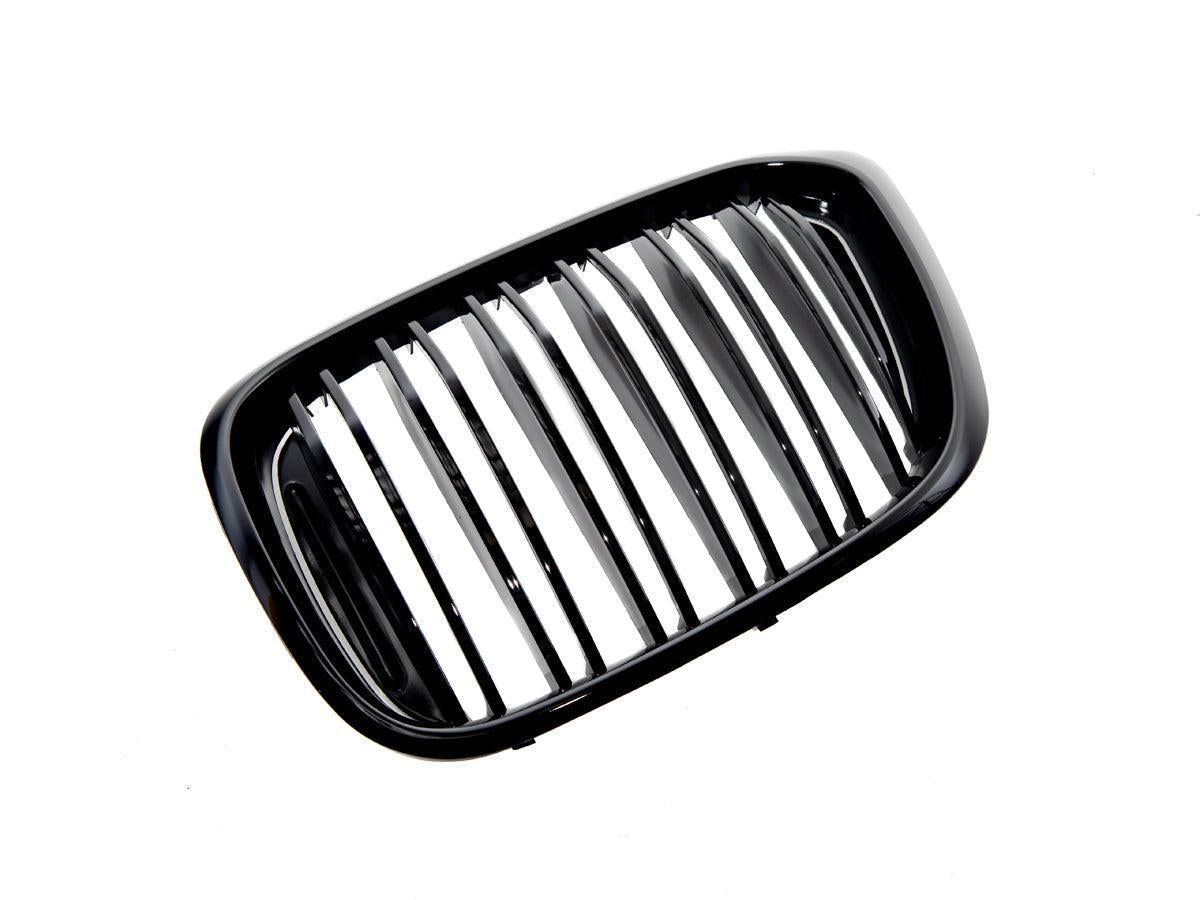 AutoTecknic Dual-Slats Gloss Black Front Grille Set - G01 X3 | G02 X4 Pre-LCI-Exterior-Silicon Valley Bimmer