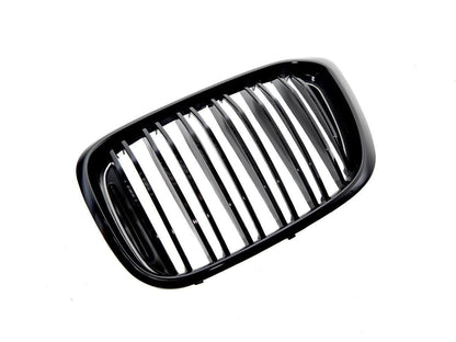 AutoTecknic Dual-Slats Gloss Black Front Grille Set - G01 X3 | G02 X4 Pre-LCI-Exterior-Silicon Valley Bimmer
