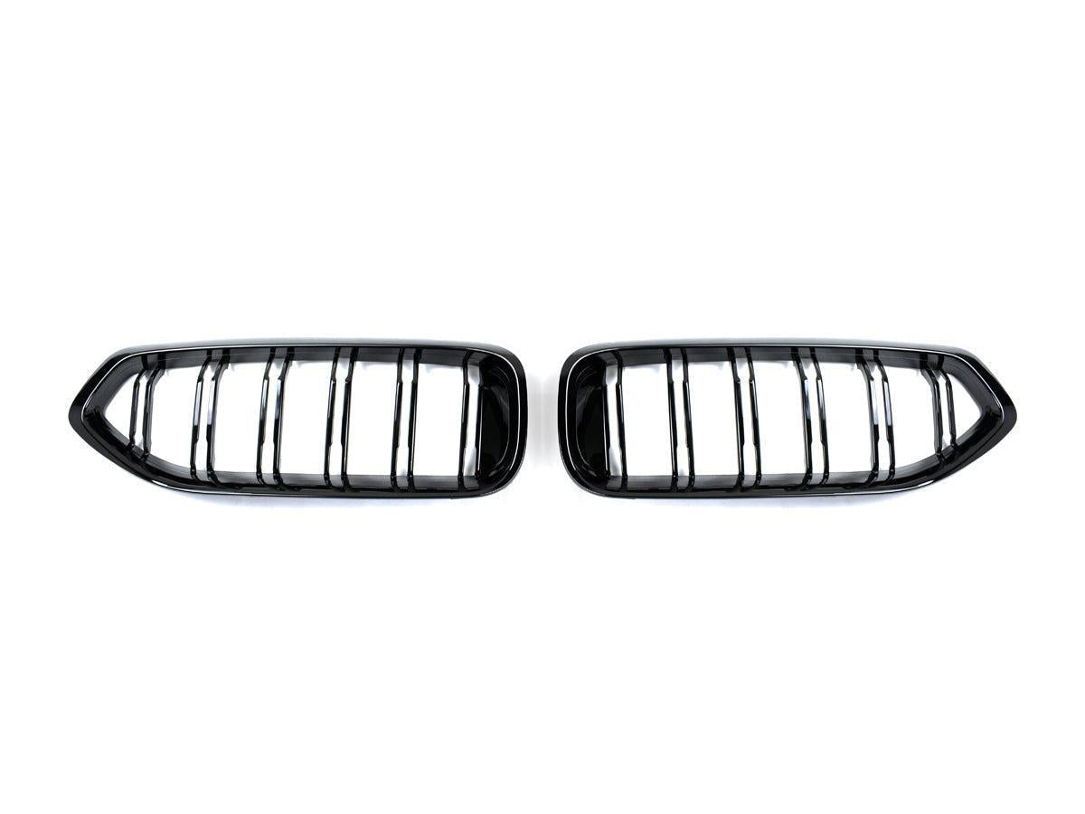 AutoTecknic Dual-Slats Gloss Black Front Grille Set - G29 Z4-Exterior-Silicon Valley Bimmer
